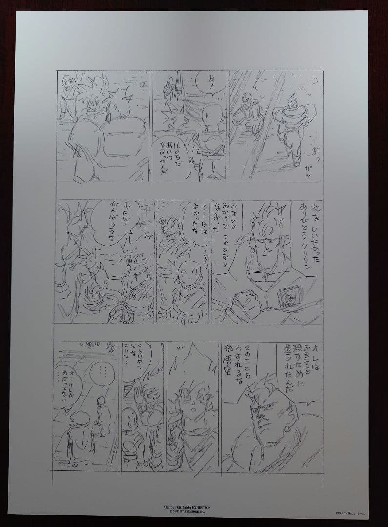 【激レア】鳥山明の世界　複製原画B4サイズ10枚　ドラゴンボール 等