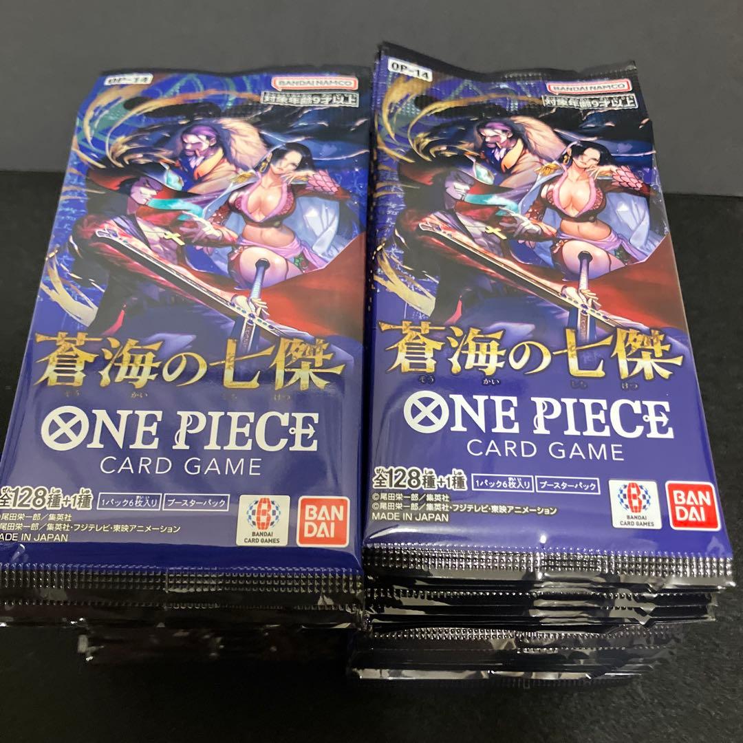 ONE PIECE カードゲーム 蒼海の七賢 バラ パック 60パックop14 - メルカリ