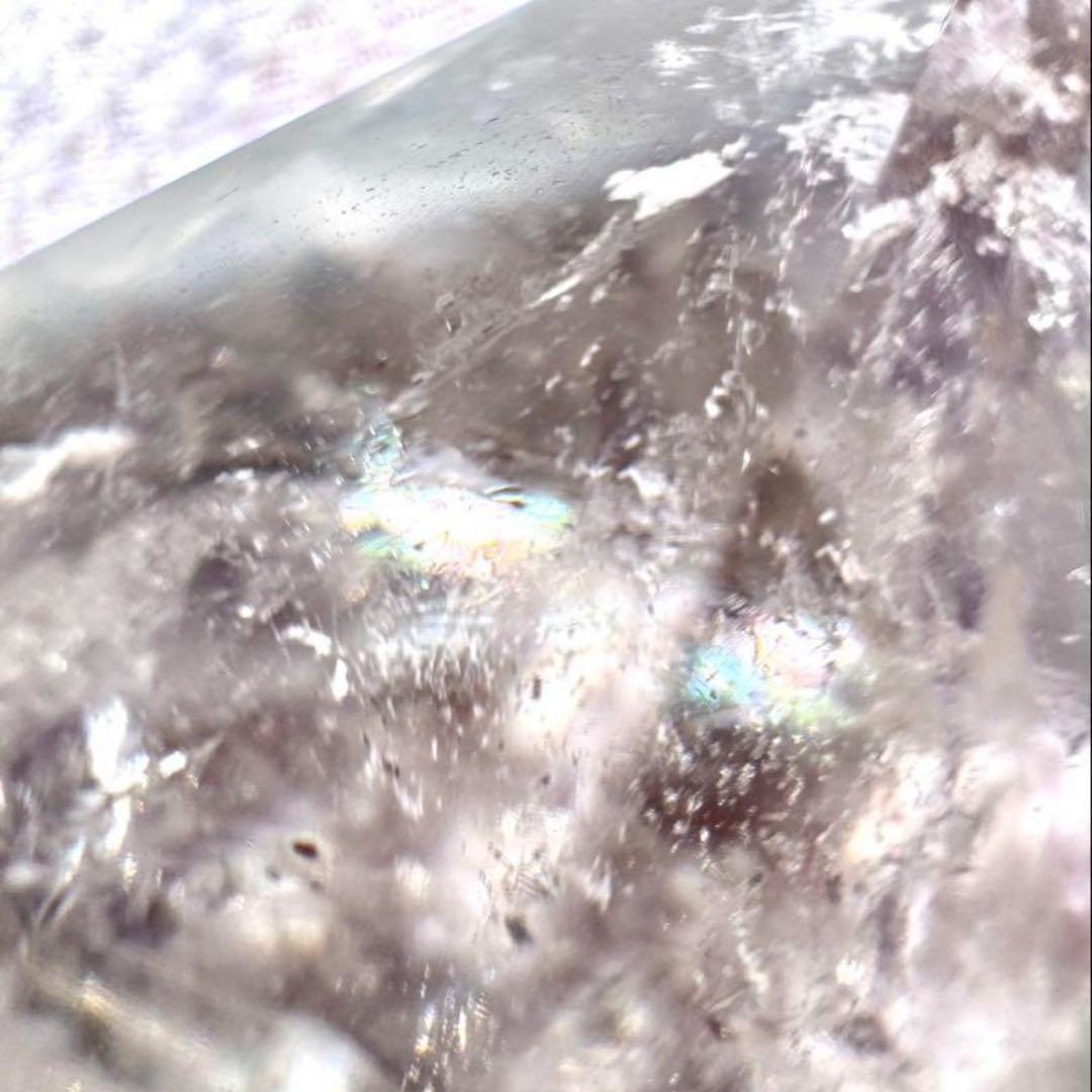 レインボー アイリスクォーツ ダイヤモンドカット