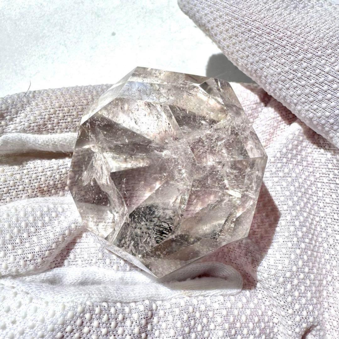 レインボー アイリスクォーツ ダイヤモンドカット