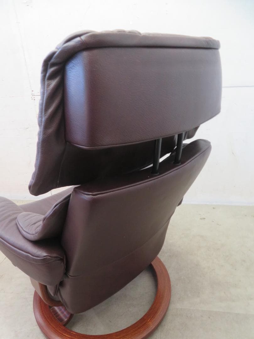美品■ノルウェー■本革■エコーネス■ストレスレスチェア■レノ・M■リクライナー