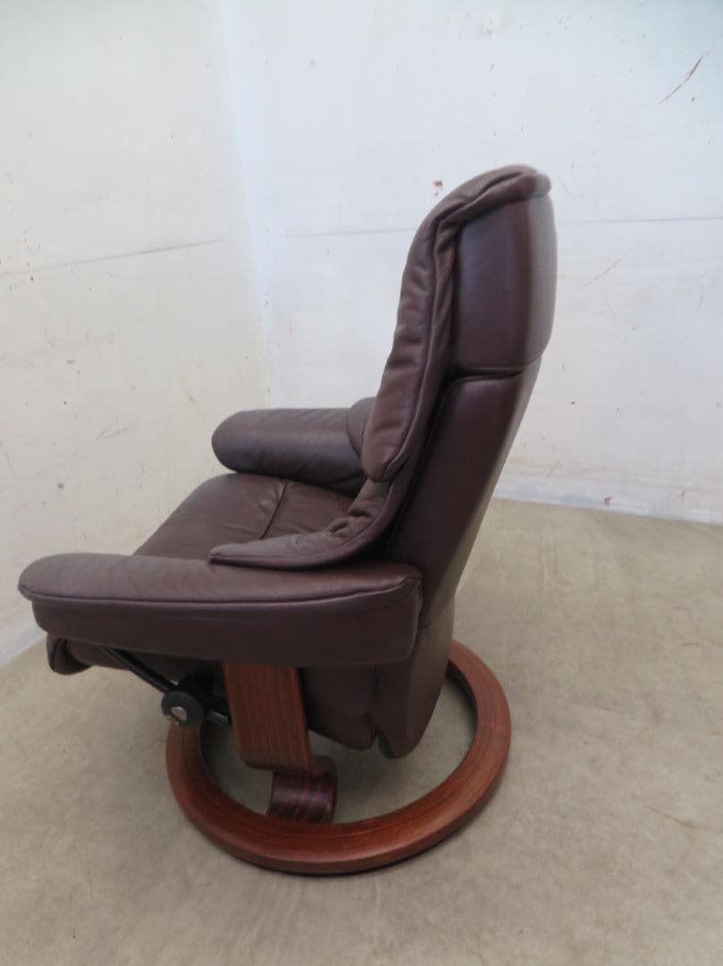 美品■ノルウェー■本革■エコーネス■ストレスレスチェア■レノ・M■リクライナー