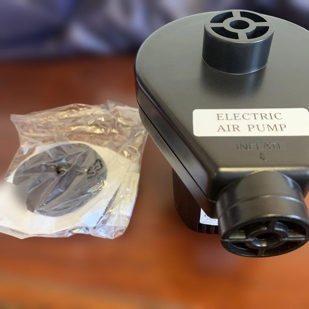 【中古】シングルエアーベッド 電動ポンプ付き19-322