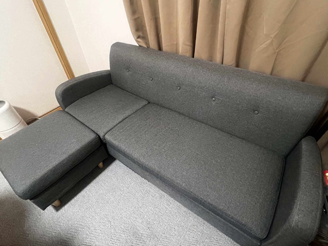 グレー ソファ 3人掛け