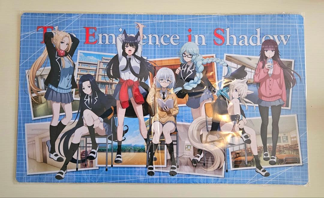 陰の実力者になりたくて！ くじメイト A賞 デスクマット 制服 - メルカリ