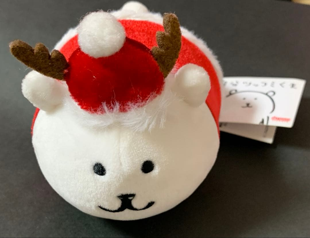 自分ツッコミくま ▪︎ごろごろぬいぐるみS(くまサンタ) - メルカリ