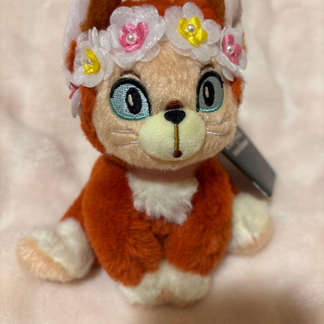 新品 ダイナ ぬいぐるみキーホルダーふしぎの国のアリス ディズニー