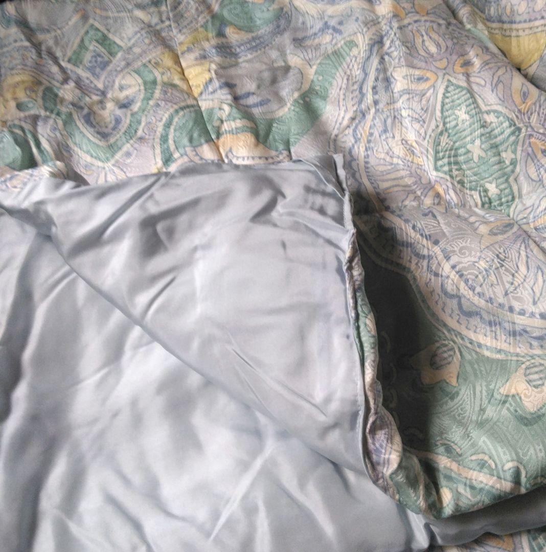 サンヒロ　シルク肌掛けふとん　シングルサイズ　日本製　sun hiro 絹布団