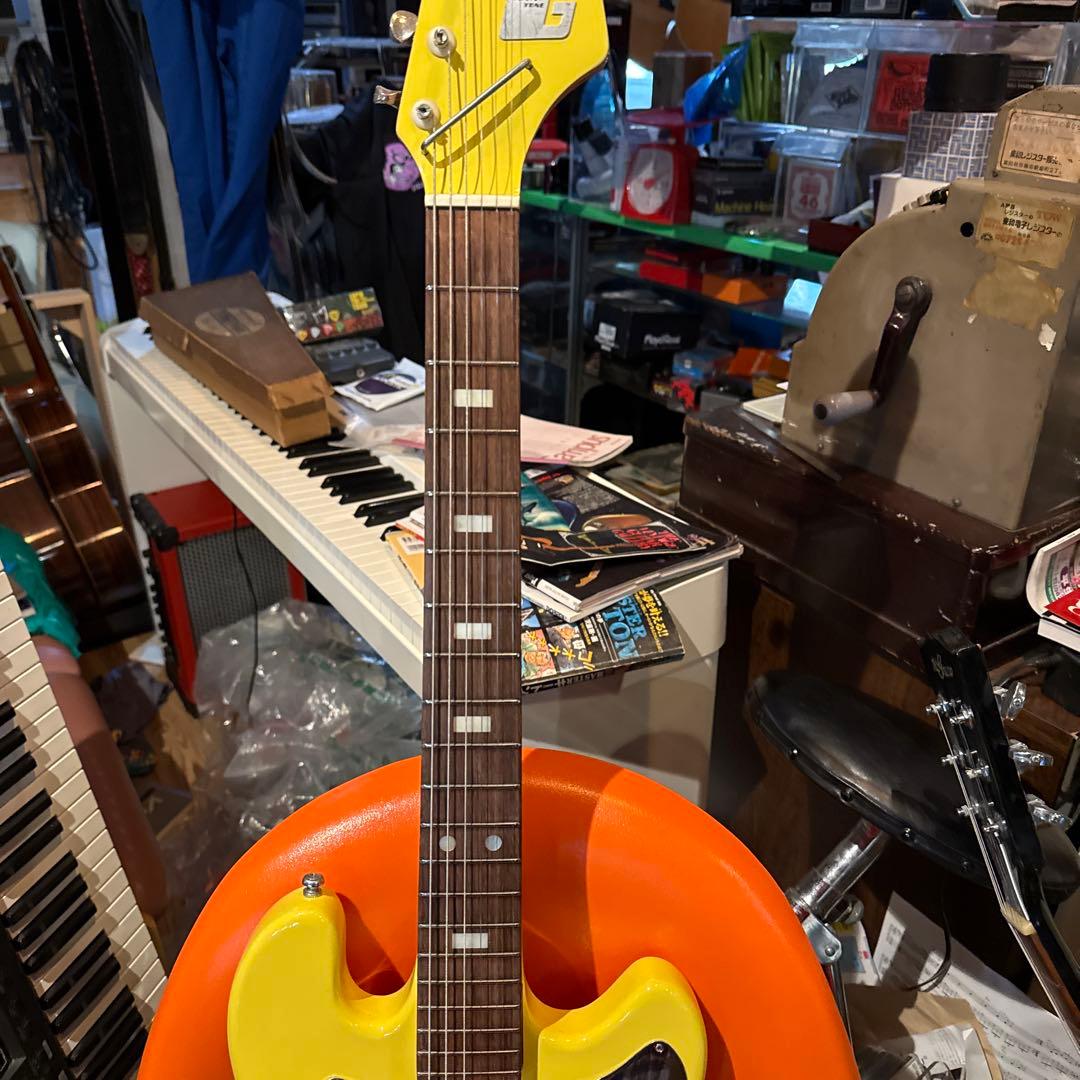 夢のグヤトーン 1960年代！カナリーイエロー エレキギター ！ - メルカリ