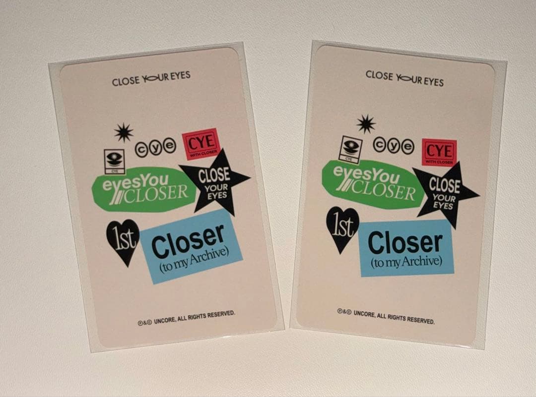 CLOSE YOUR EYES ギョンべ MD - メルカリ