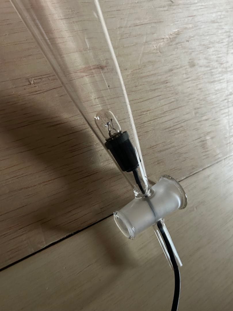 ガラス製ランプ アンティーク