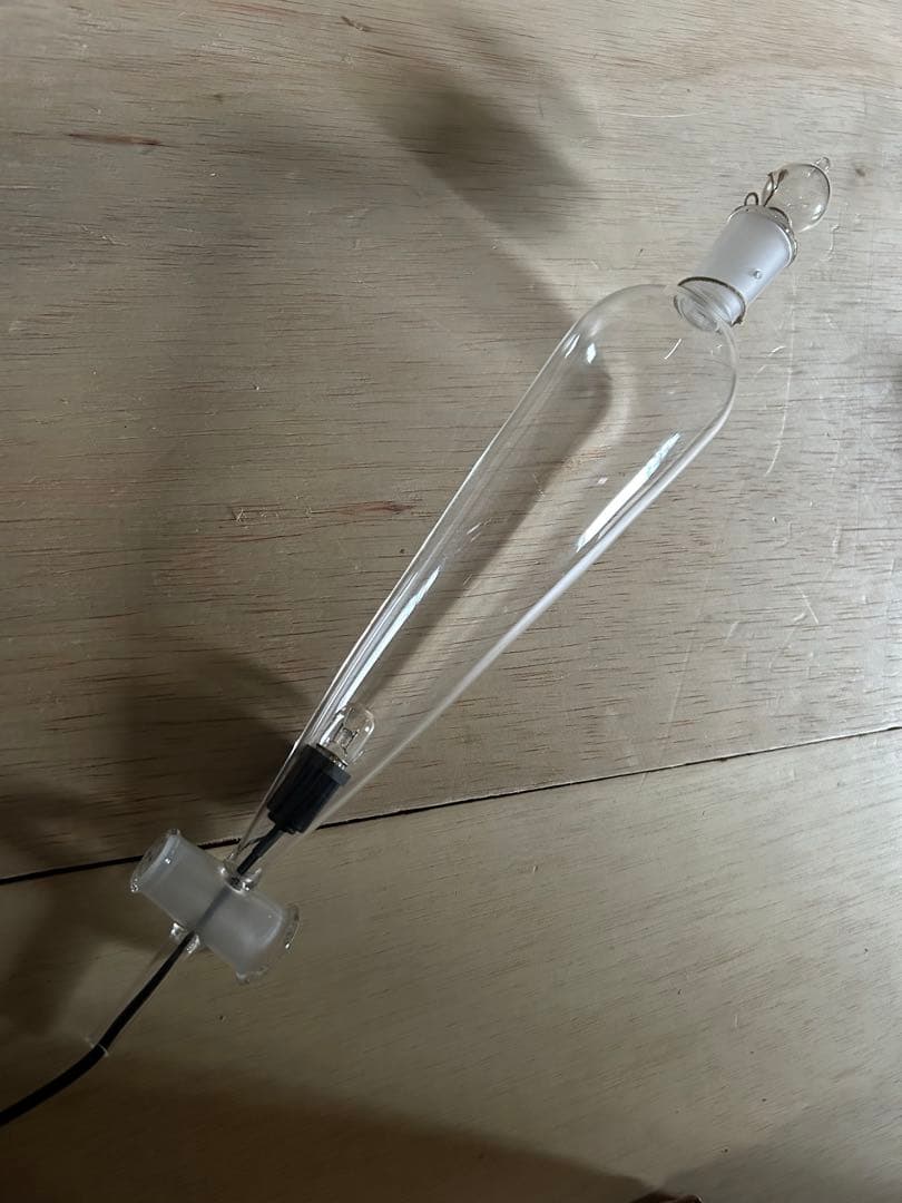 ガラス製ランプ アンティーク