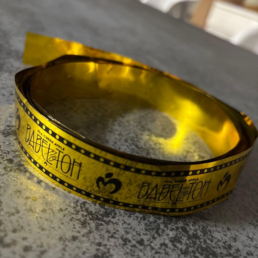 ミセスグリーンアップル 銀テ（金テープ）BABEL 東京ドーム公演 B