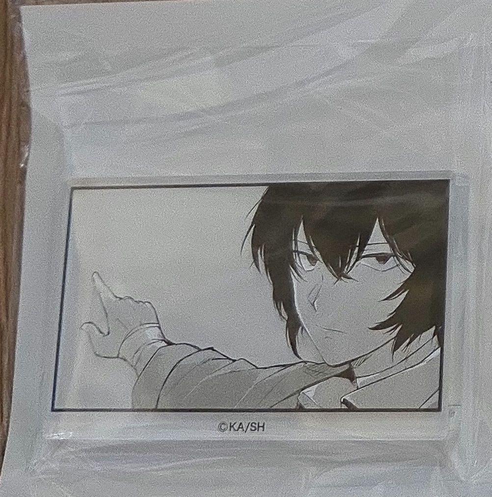 340文豪ストレイドッグス 太宰治コマプレートスタンド - メルカリ