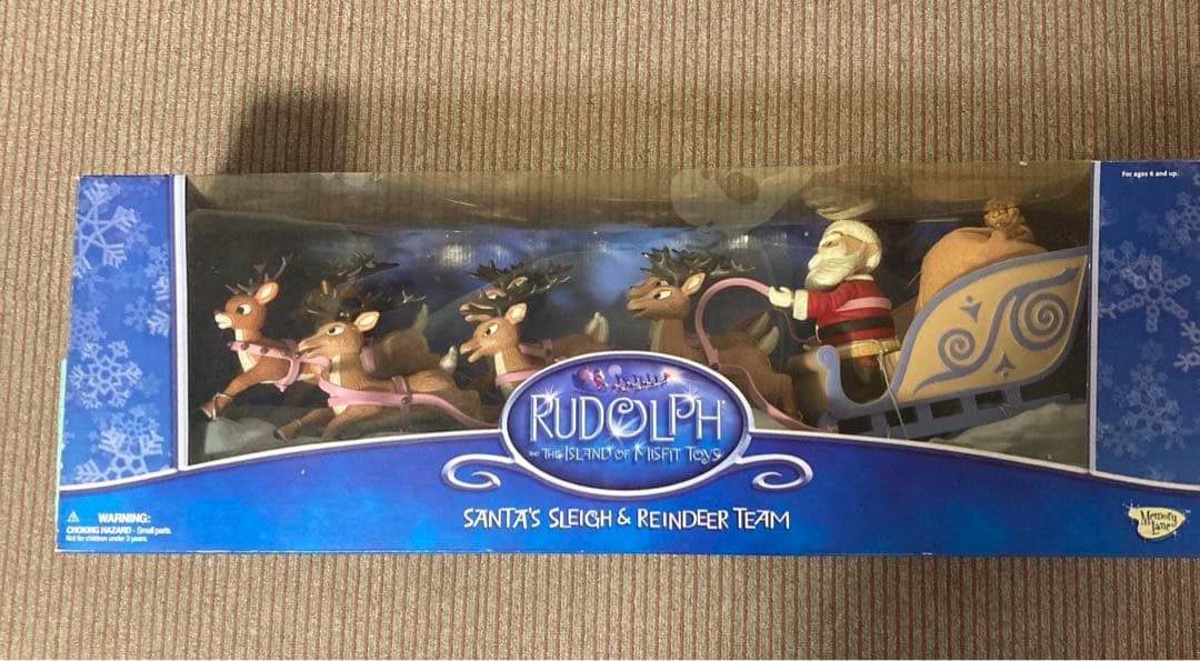 トナカイ サンタ フィギュア メモリーレーン インテリア アメトイ レア