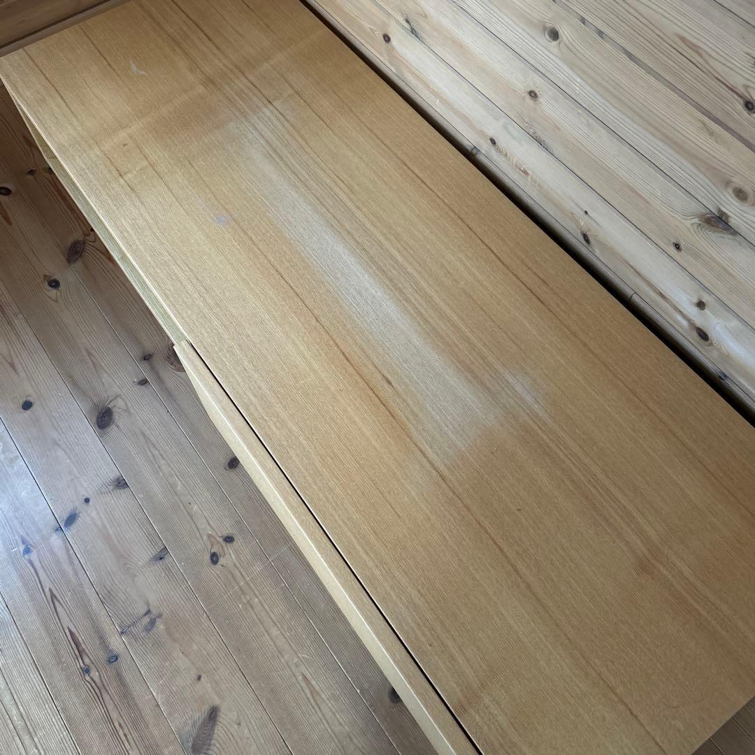 無印良品　タモ材　テレビボード／AVボード