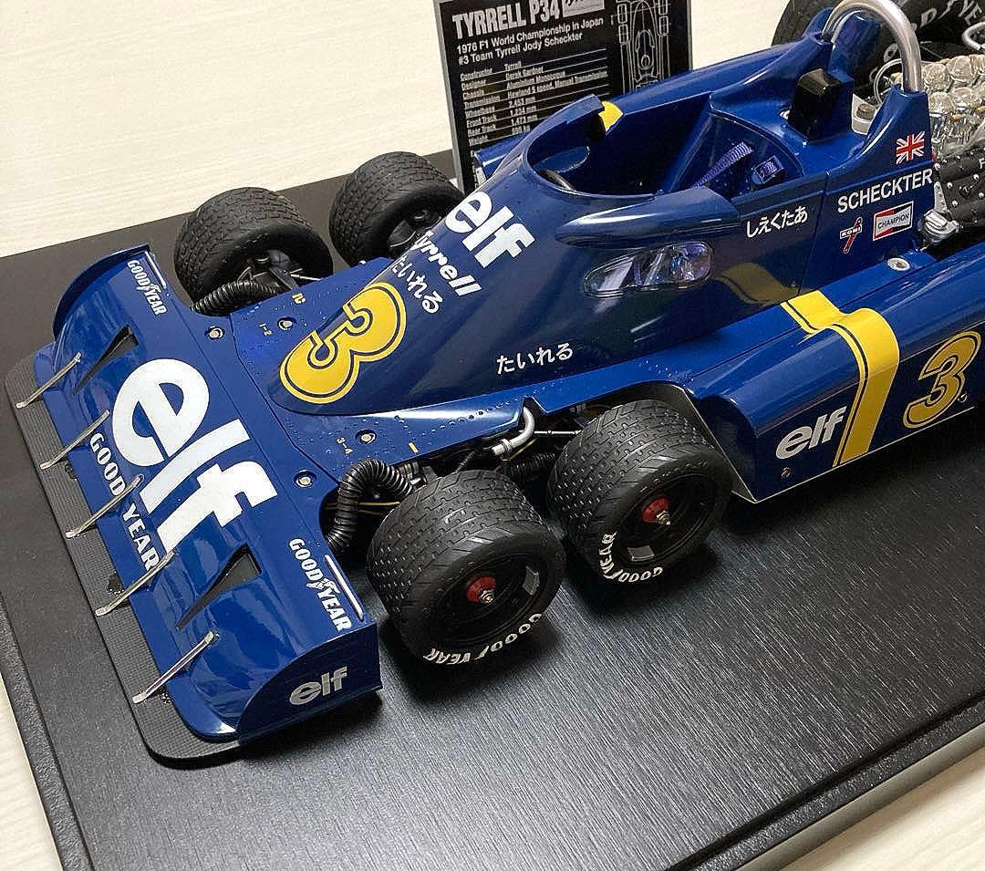 アシェット TYRRELL ティレルP34 完成品 1/8 全長50㎝ - メルカリ