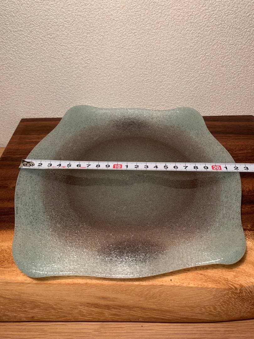 稲嶺盛吉 宙吹きガラス ボウル プレート 3点セット 琉球ガラス 現代の名工