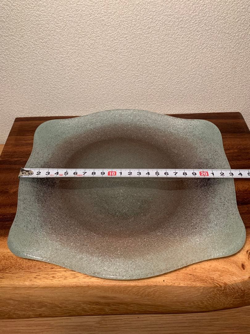 稲嶺盛吉 宙吹きガラス ボウル プレート 3点セット 琉球ガラス 現代の名工