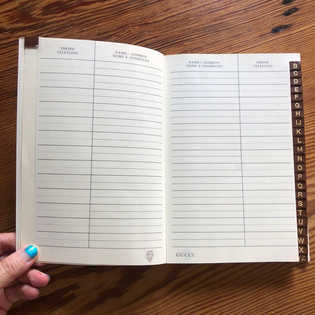 その他 LOUIS VUITTON Dairy GUCCI Address book