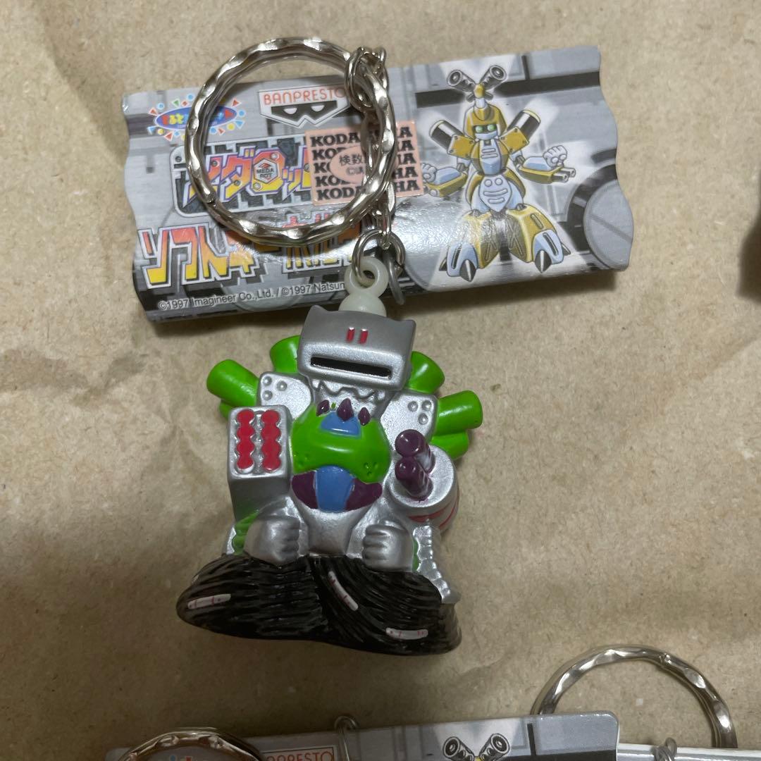 メダロット ソフトキーホルダー 全7種うち6種セット フィギュア グッズ