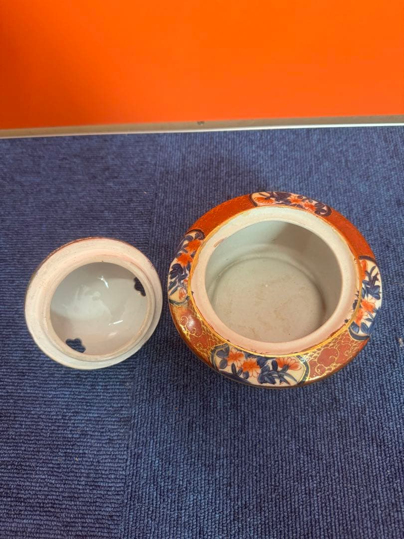 1677 金花詰　香炉　時代物