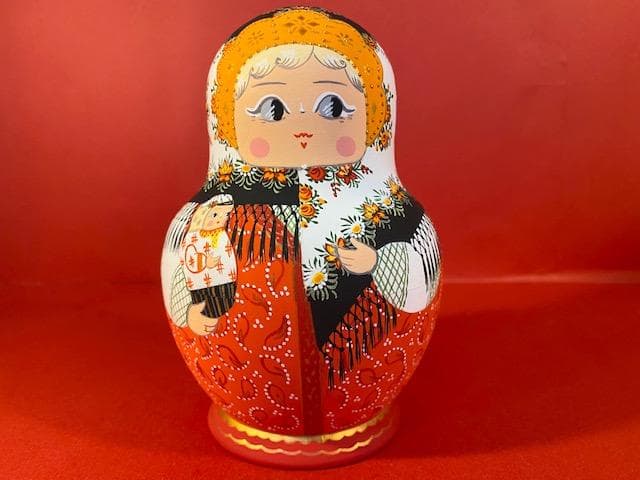 《ロシアンノスタルジー》オリガのマトリョーシカ　 (10体1セット)