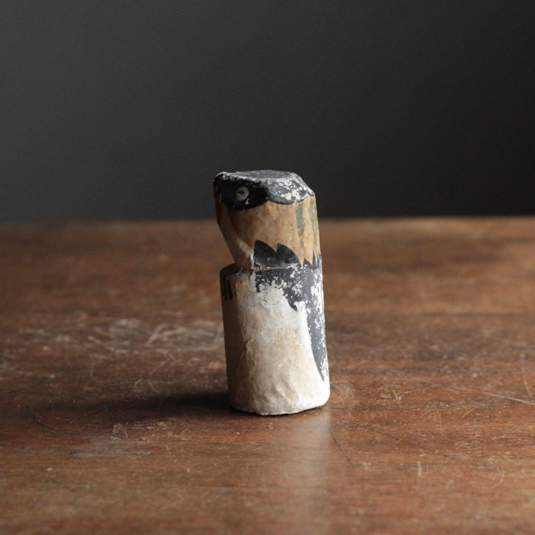 古い 張子 鷽鳥 郷土人形 民芸 古道具 アンティーク