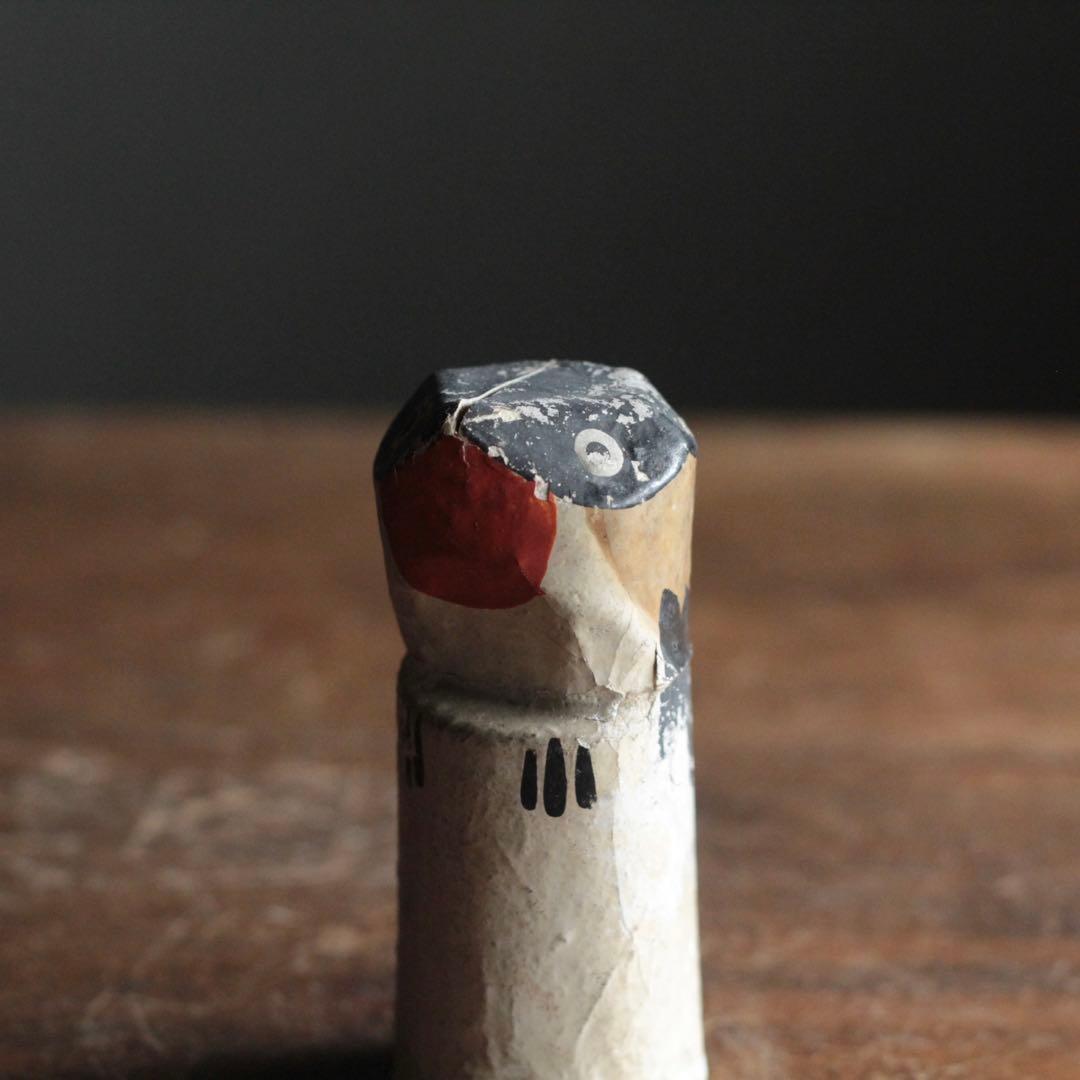 古い 張子 鷽鳥 郷土人形 民芸 古道具 アンティーク