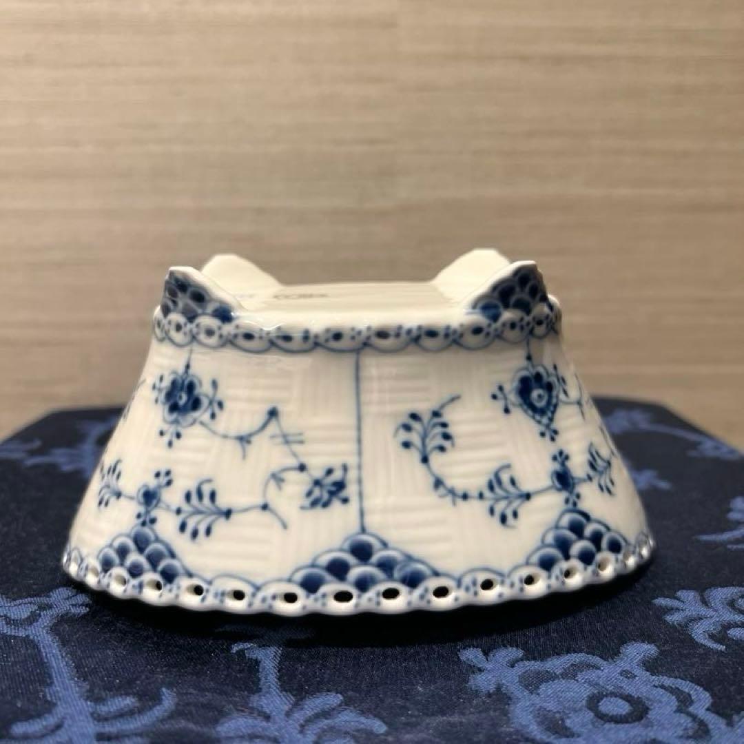 廃盤◼️ ロイヤルコペンハーゲン フルーレース　オーバル　足付きボウル