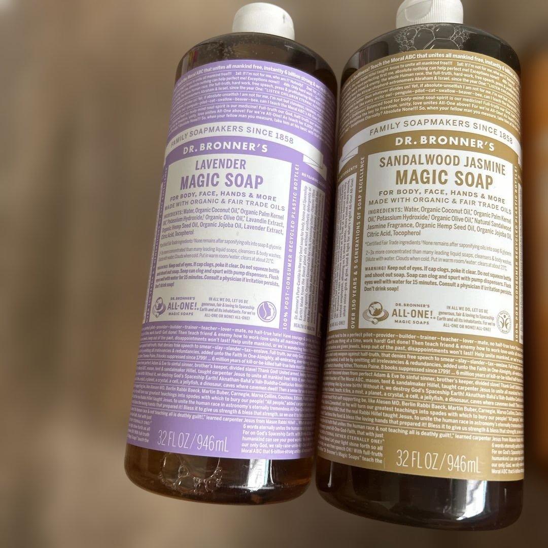 ドクターブロナー マジックソープ　ラベンダーとサンダルウッドとシトラスオレンジ