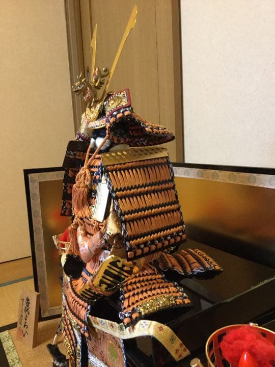 五月人形　鎧飾り