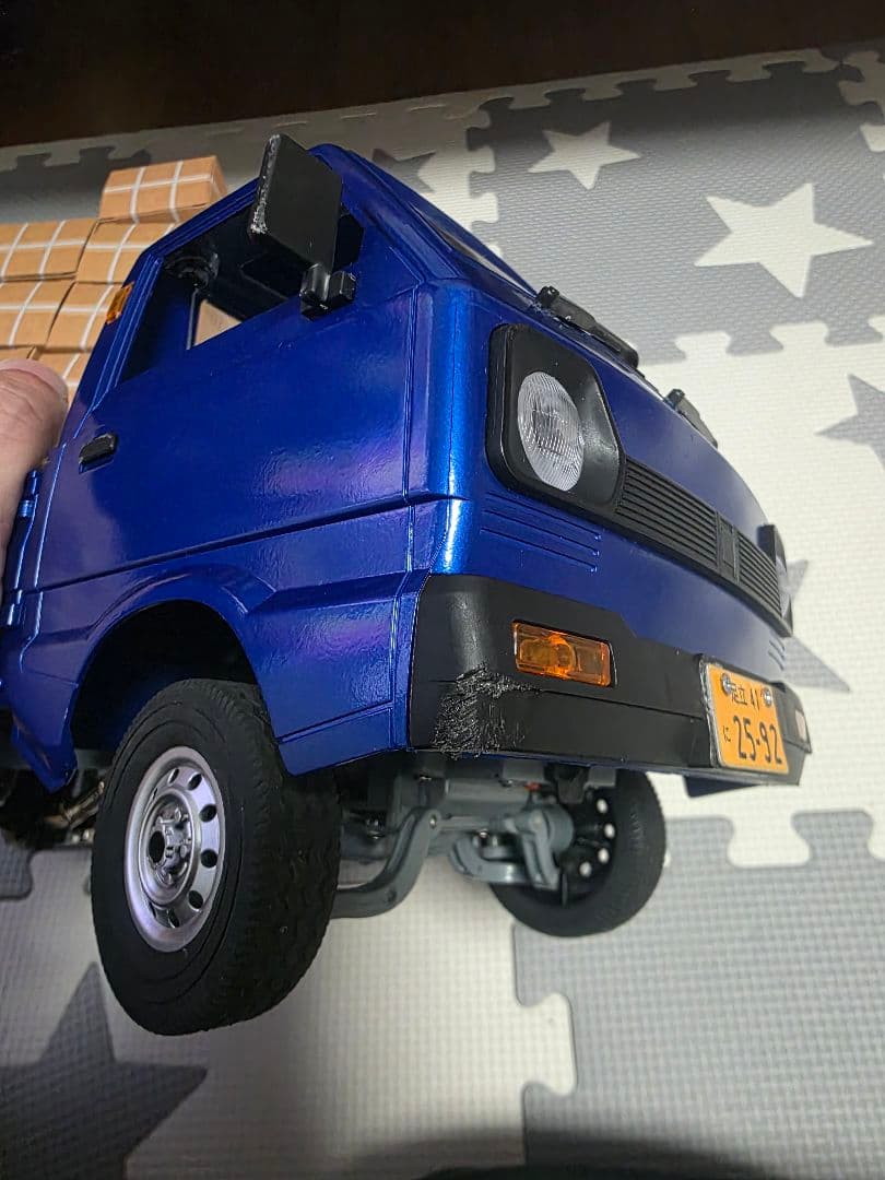 WPL D12 軽トラ 1部カスタムナンバー付き
