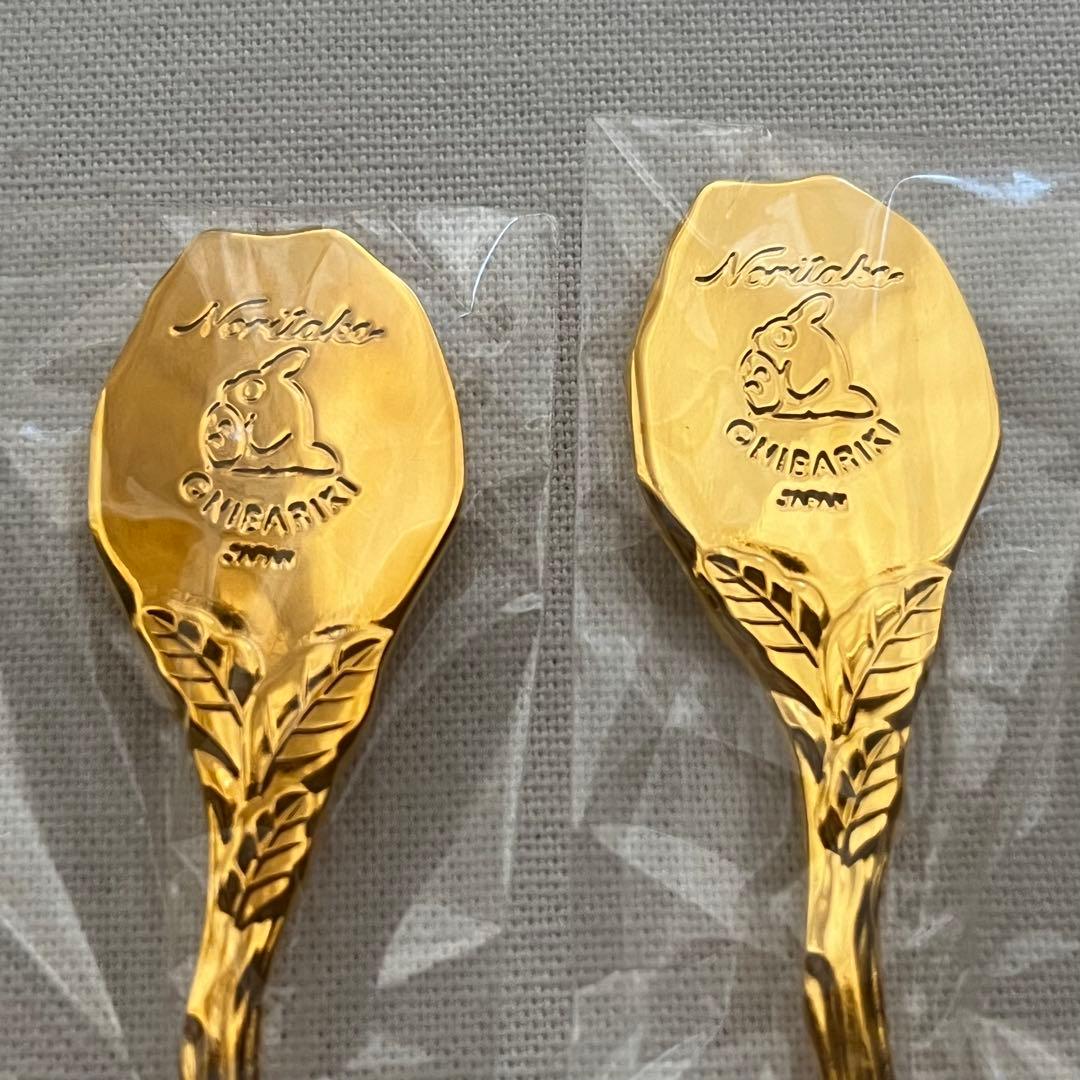 ノリタケ となりのトトロ ゴールド スタジオジブリ ティースプーン 宮崎駿