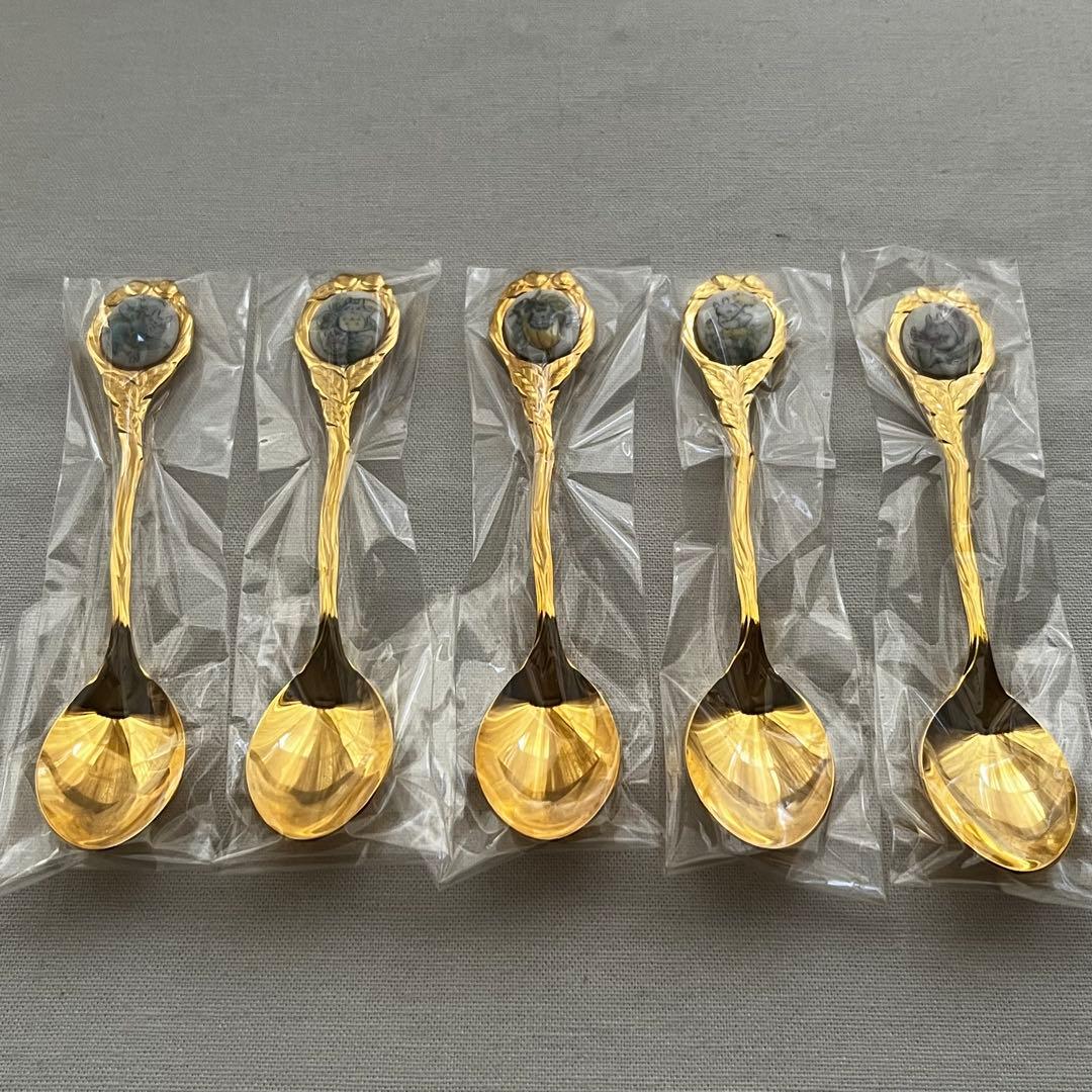 ノリタケ となりのトトロ ゴールド スタジオジブリ ティースプーン 宮崎駿