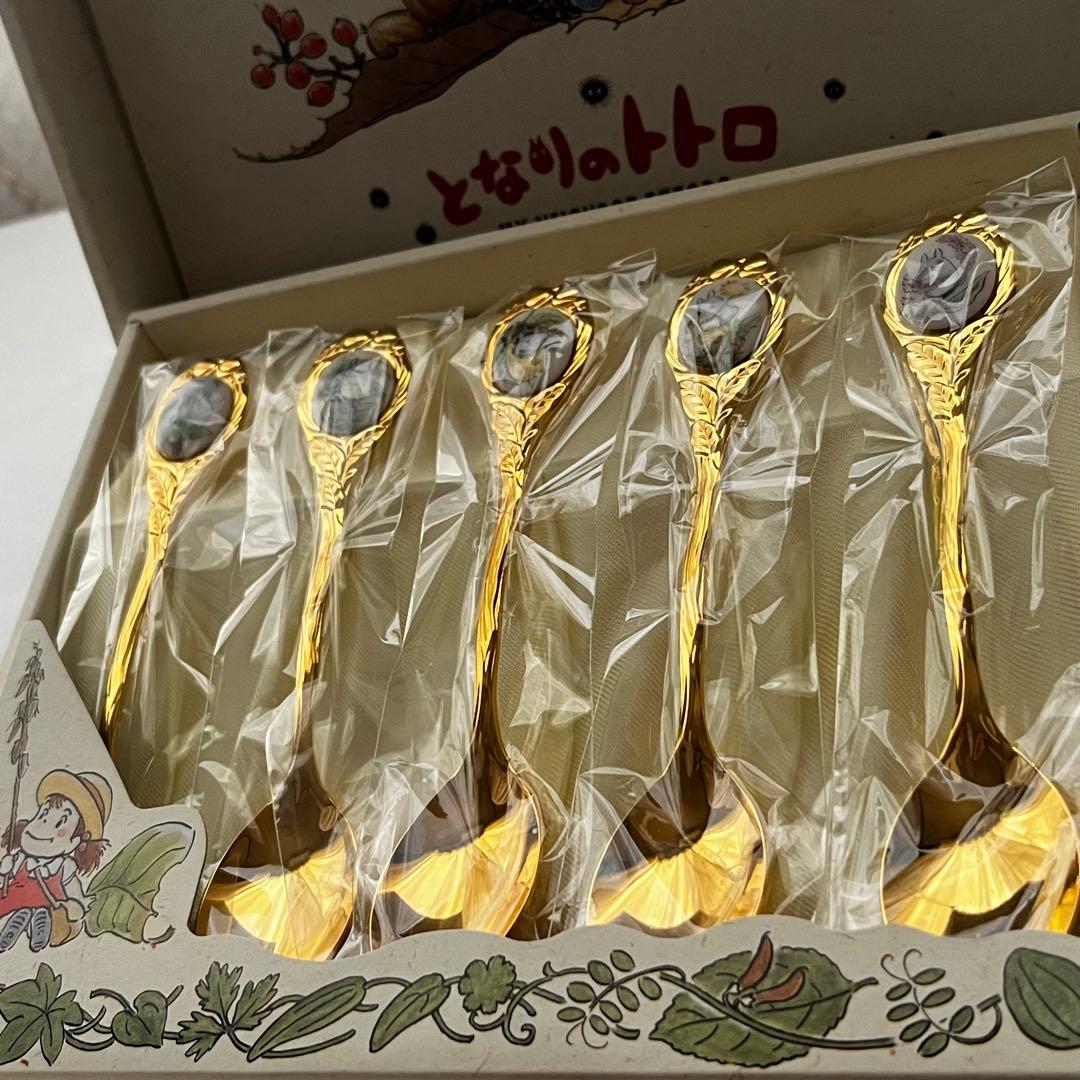 ノリタケ となりのトトロ ゴールド スタジオジブリ ティースプーン 宮崎駿