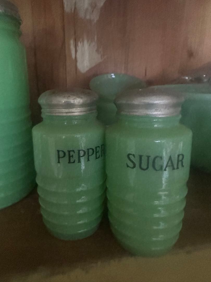 超レア　シャネット社　ダークジェイド　濃い色　キャニスター