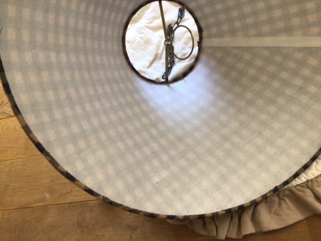 アンファン　ハート吊り下げライト　シェード付き　レア　美品