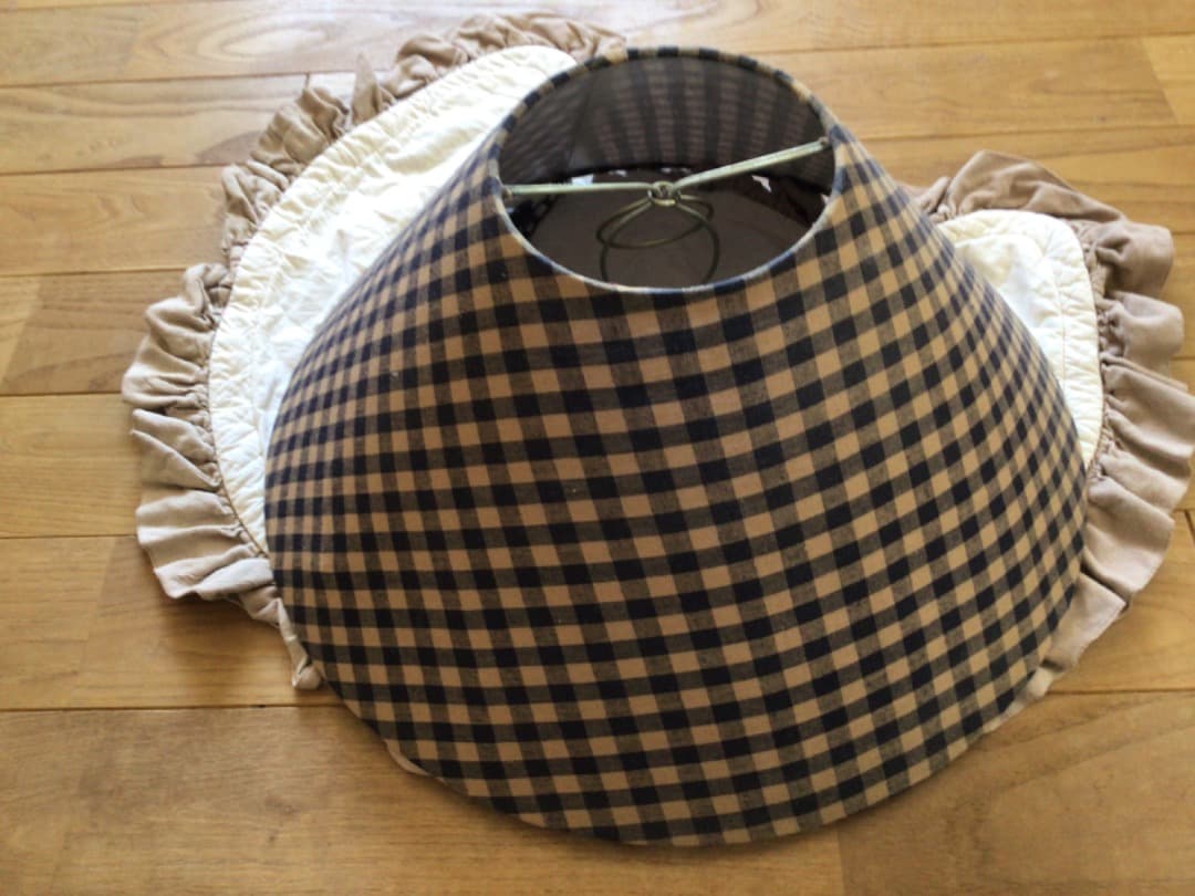 アンファン　ハート吊り下げライト　シェード付き　レア　美品