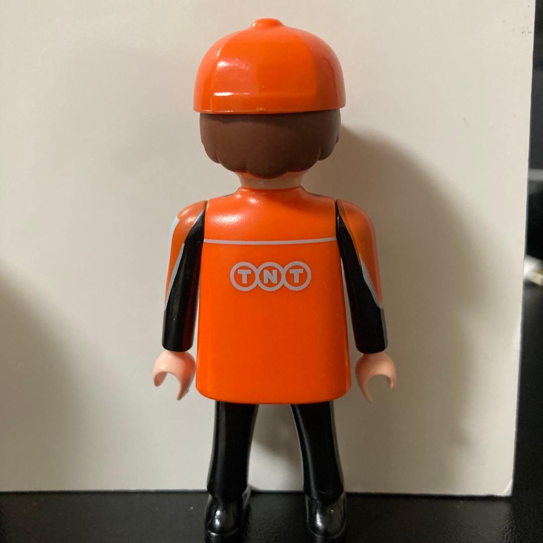 （販促品 レア）Playmobil TNT配達員フィギュア