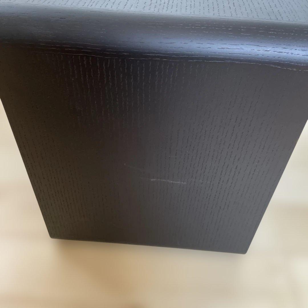 日進木工 ブリック・ブロック ブラック3段引き出しチェスト　SEMPRE