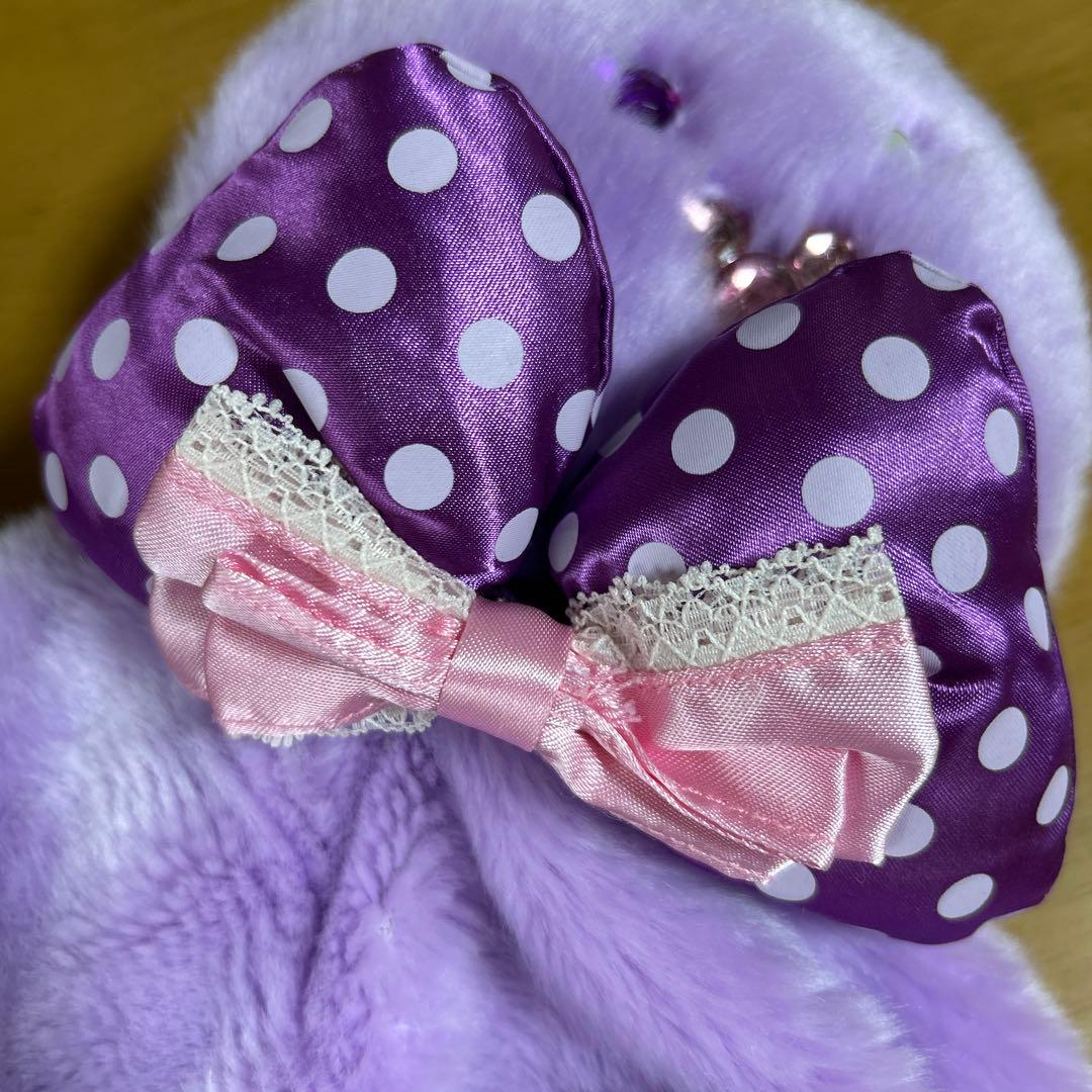 ディズニー ミニーちゃん ファンキャップ 被り物 紫 - メルカリ