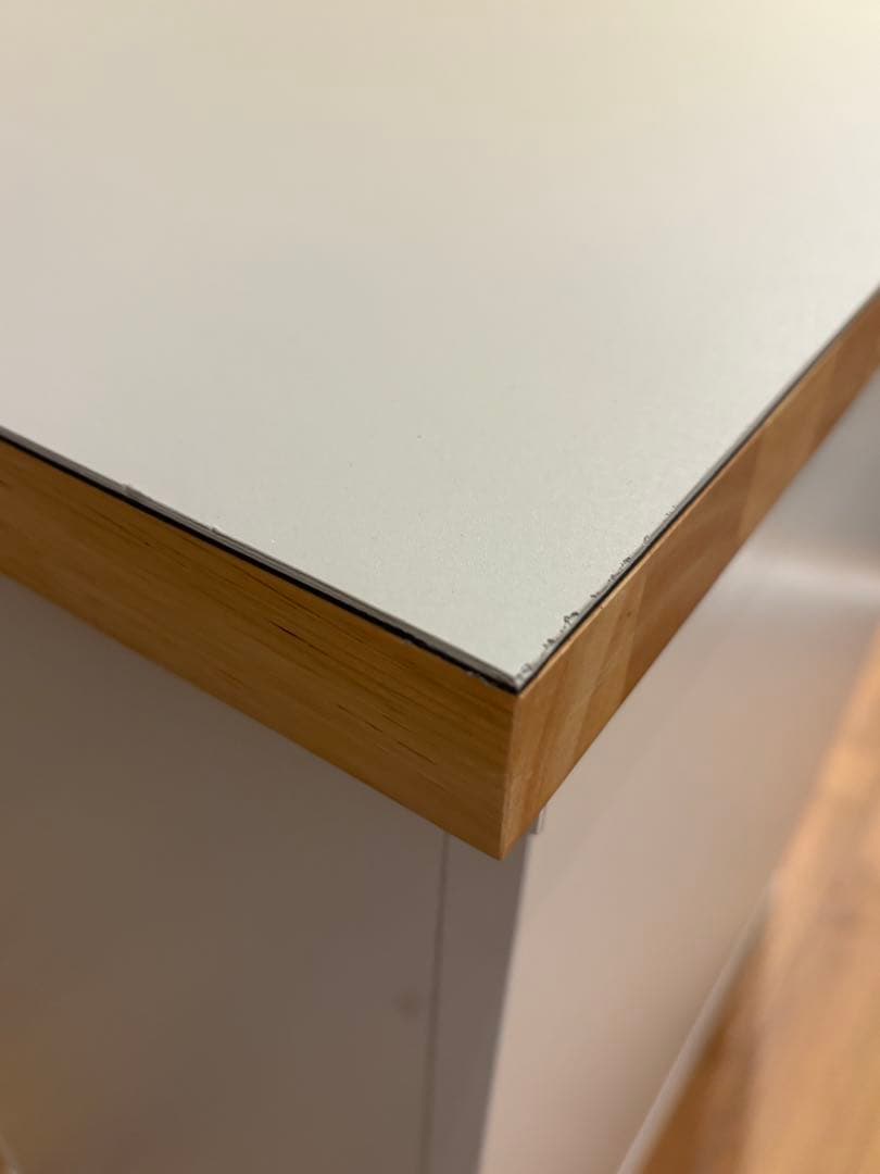 天板 ゴム 集成材 30*600*1600mm リノリウム貼り付け ※天板のみ