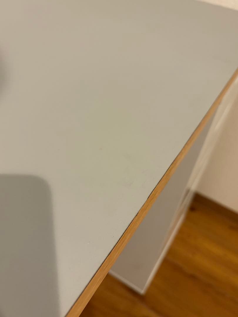 天板 ゴム 集成材 30*600*1600mm リノリウム貼り付け ※天板のみ