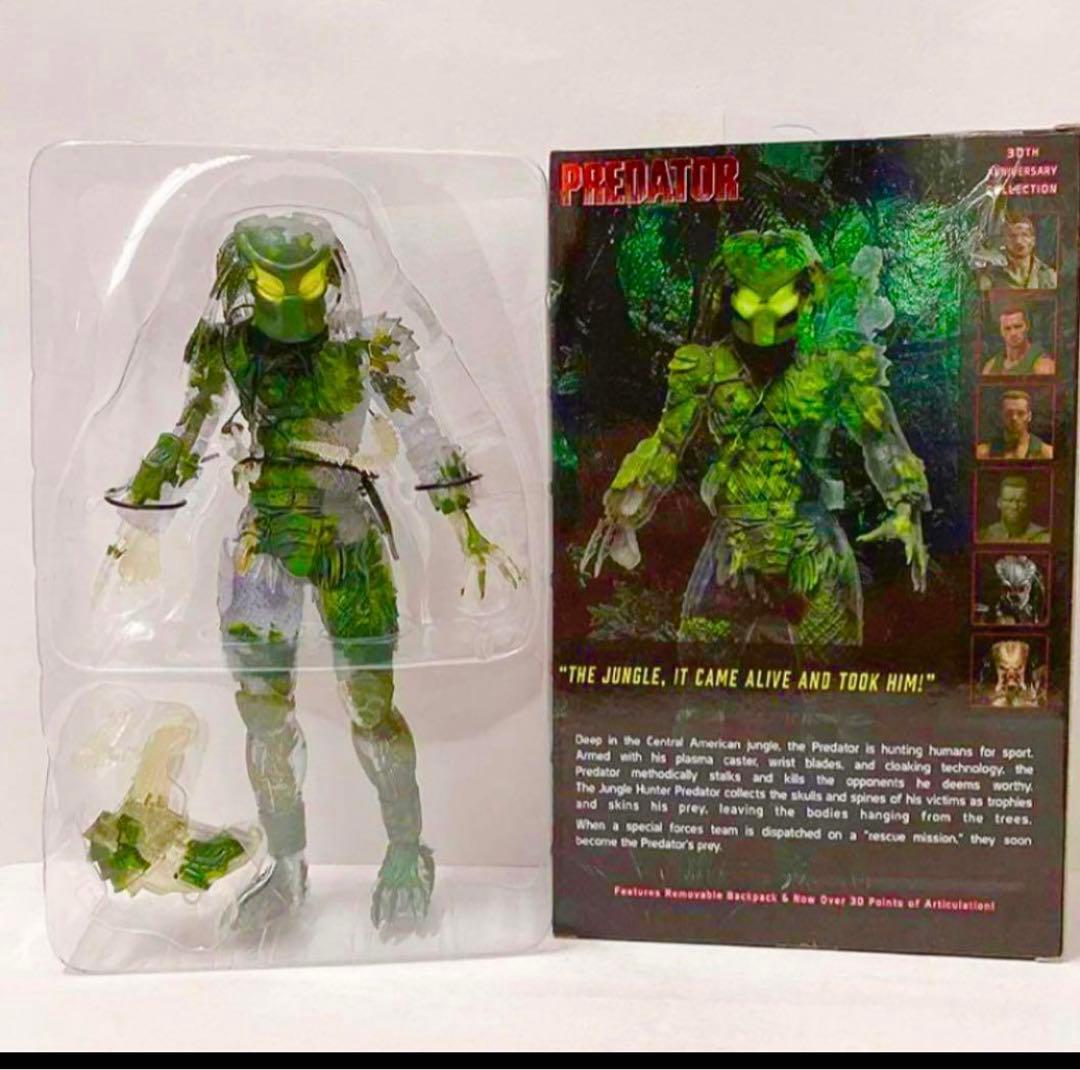 プレデターのフィギュア 透明バージョン - メルカリ