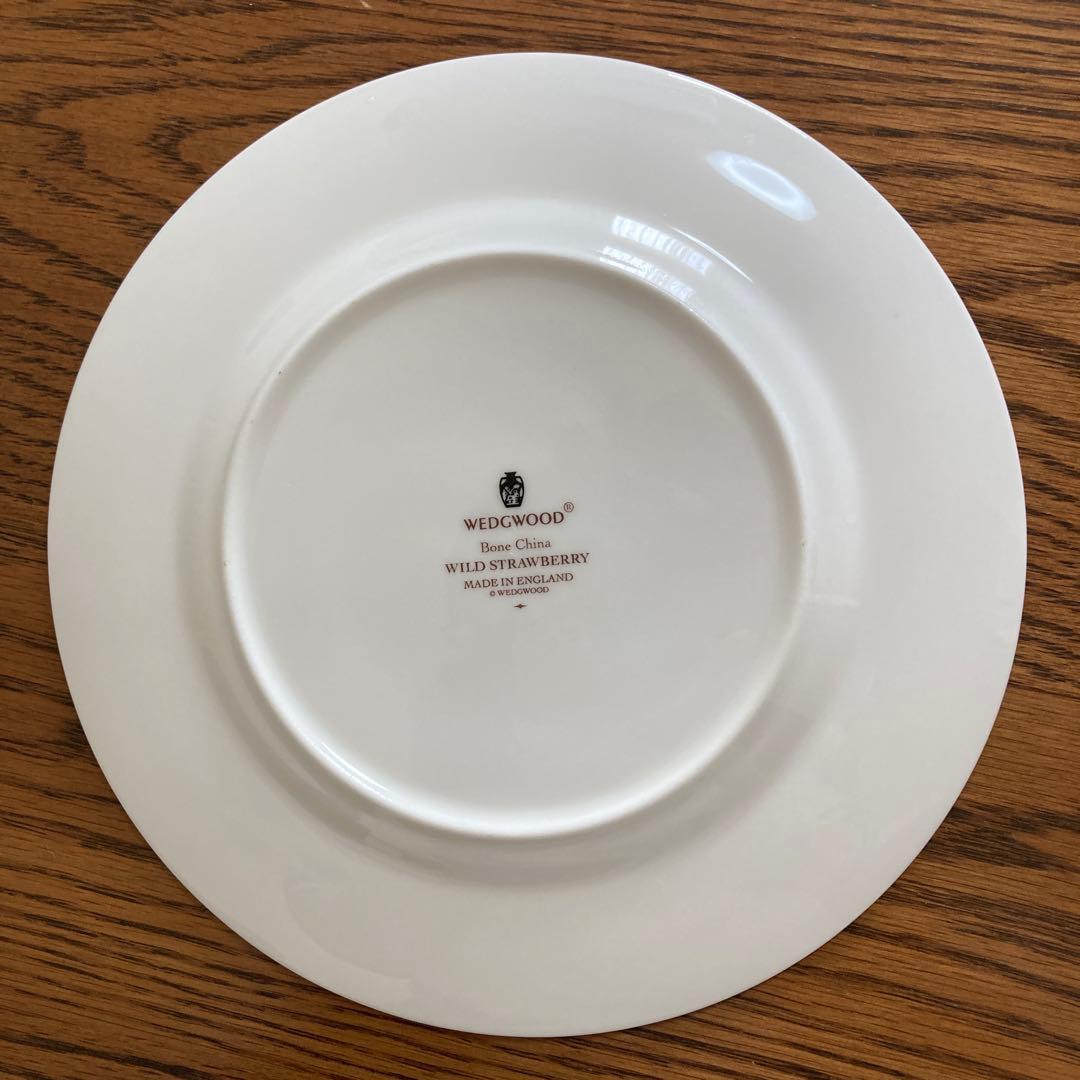 ウェッジウッド ワイルドストロベリー黒壺 17.5cm 5枚セット