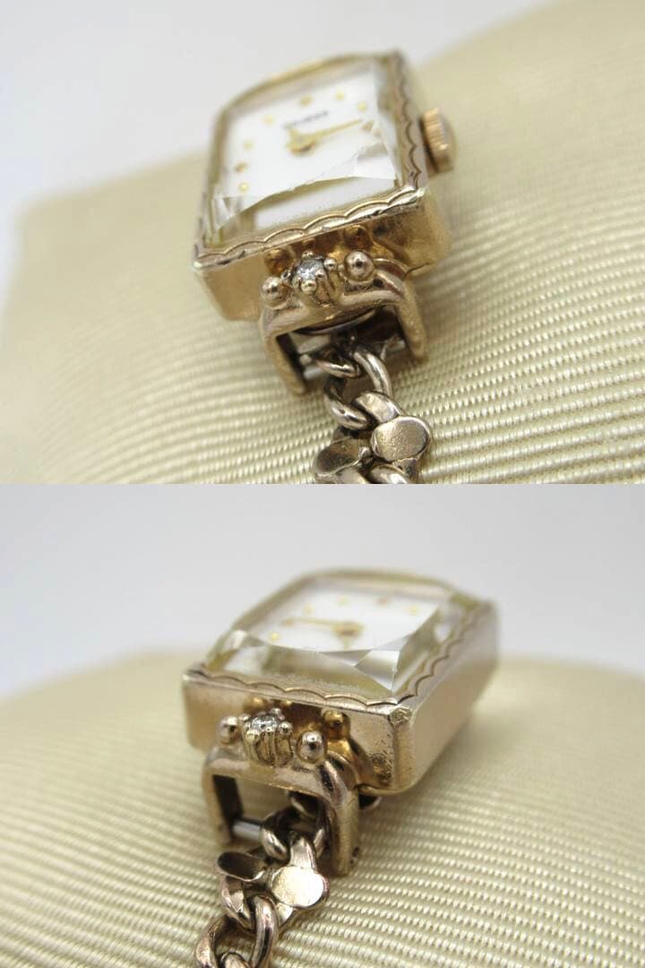 NOJESS ノジェス 腕時計 ブレスレットウォッチ 2Pダイヤ シェル