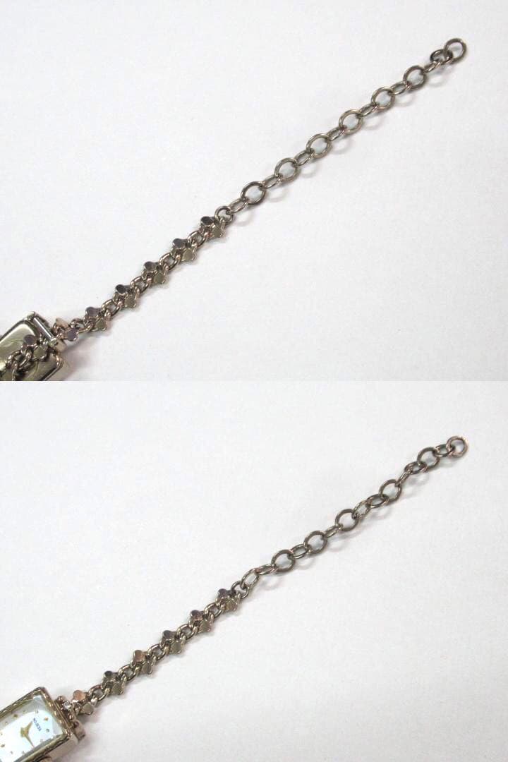 NOJESS ノジェス 腕時計 ブレスレットウォッチ 2Pダイヤ シェル