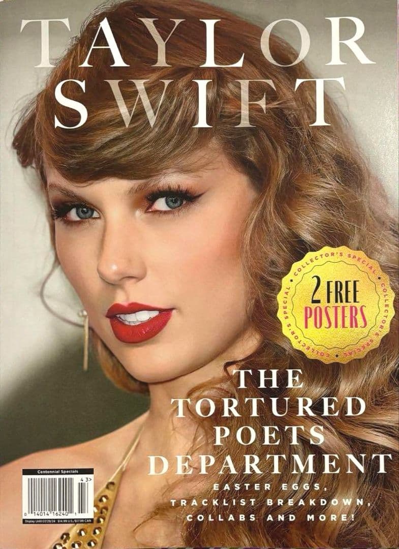 テイラー・スウィフト　ニューアルバム　ポスター輸入品　付録　ニューアルバム記念誌