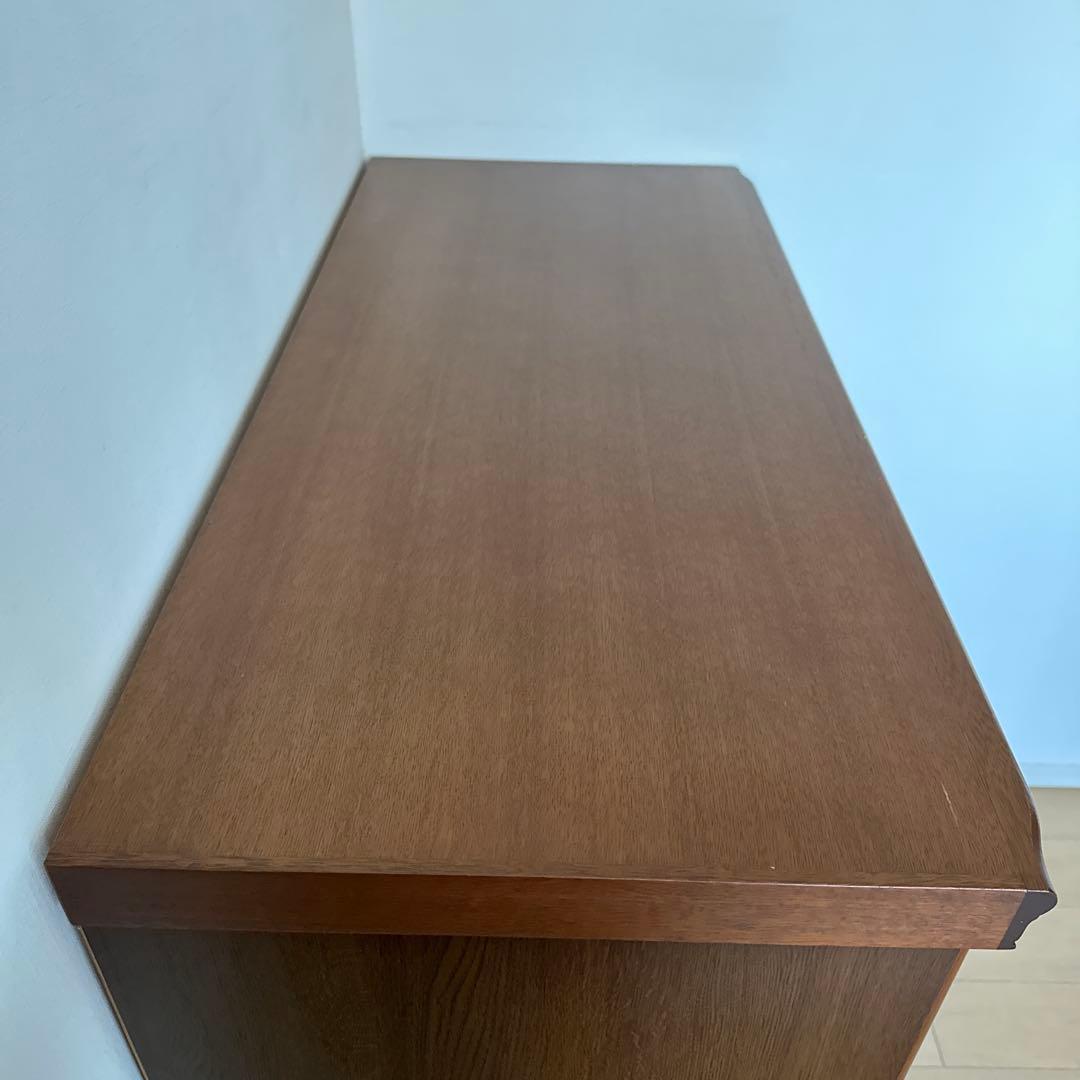 府中家具 木製ブラウンチェスト 7引き出し 幅105cm - メルカリ